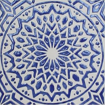 Large Moroccan tile for bathroom or kitchen | Tiles by GVEGA