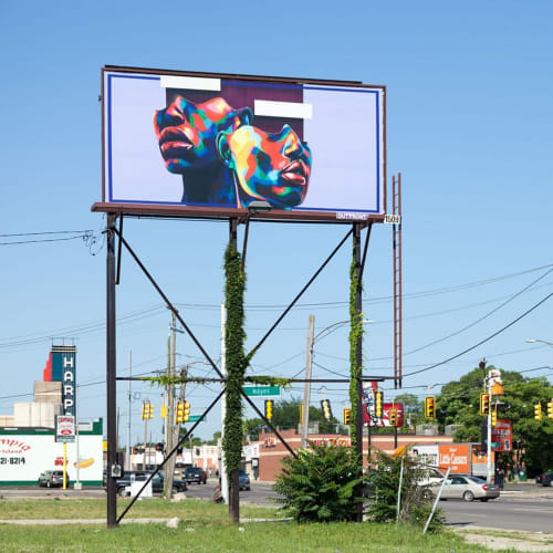 Abstract Billboard | Art & Wall Decor by Detour