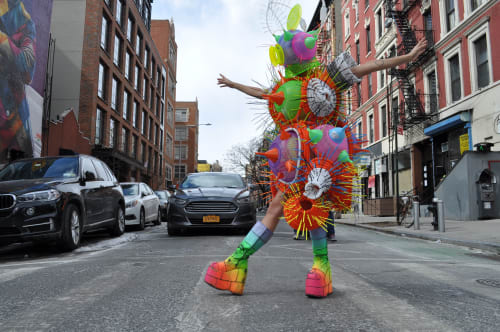 Aliens of Manila x New York, 2019 | Sculptures by Jan Leeroy New Visual Design Studio