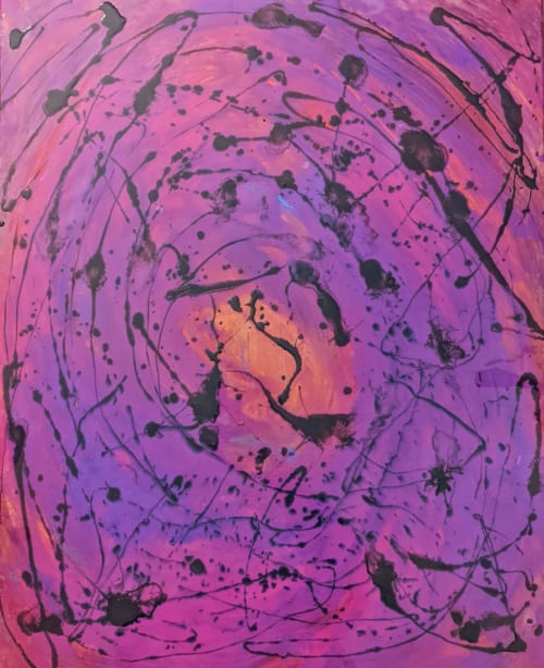 Waking Up II | Oil And Acrylic Painting in Paintings by Soulscape Fine Art + Design by Lauren Dickinson