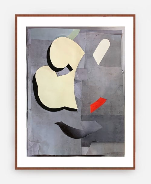 collage on paper | Paintings by Defi Gagliardo | Private Residence in Buenos Aires