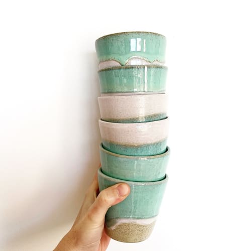 Ceramic Latte Cups | Drinkware by Bei Creative Studio