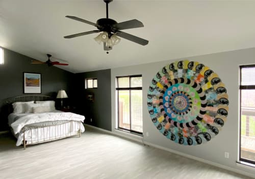 Makeover Mandala 78" x 78" | Art & Wall Decor by Virginia Fleck