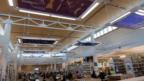 Spectrum of Knowledge | Art & Wall Decor by Patrick McGee | Richard M. Daley Branch, Chicago Public Library in Chicago