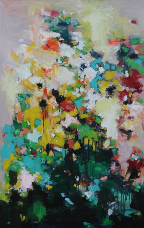 When all the colors bleed into one | Oil And Acrylic Painting in Paintings by Art by Geesien Postema