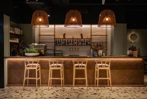 Leathered Bar Stone | Tiles by Ciot | The Good Fork in Toronto