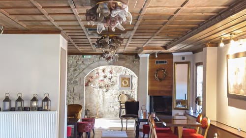 Flowers Collection | Chandeliers by F+M FOS - Anna Maria Fragiskos Bitros | Αρχοντικο Δεληγιαννη Hotel in Dimitsana
