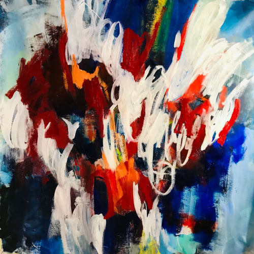 "Not Sorry" | Oil And Acrylic Painting in Paintings by Jan Griggs