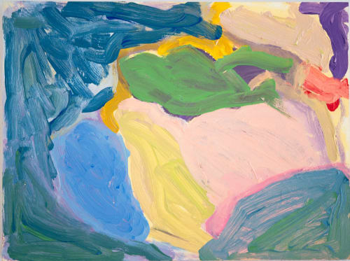 "Isabella's Place" Small Abstract painting | Oil And Acrylic Painting in Paintings by Daylight Dreams Editions