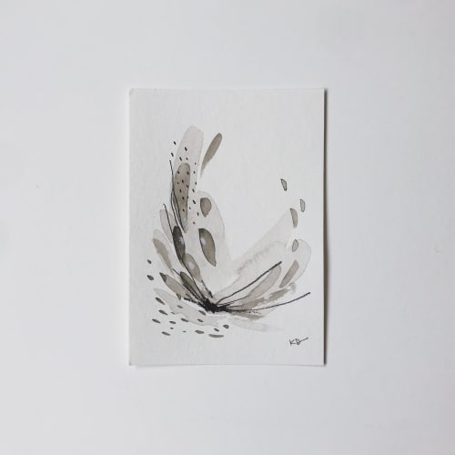 Painting - Neutral 31 | Watercolor Painting in Paintings by Kait De Wolff