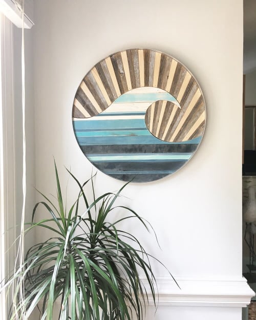 Woodwaves Wall Art | Wall Hangings by Forested Way