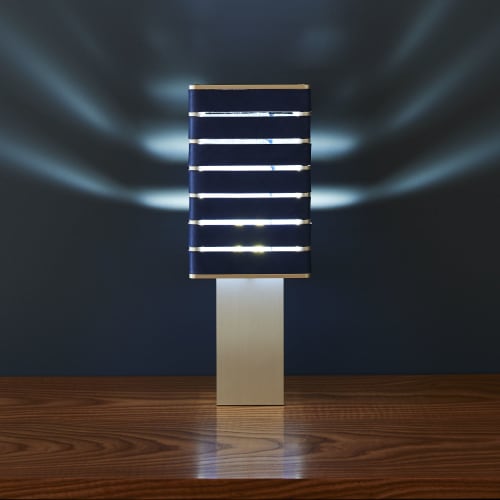 Exigen by Mnima. Table Light Sculpted from Solid Aluminum. | Lamps by mnima