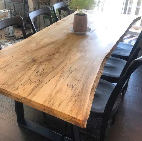 The Ruth Mary |  Live Edge Dining Table | Tables by The Rustic Hut