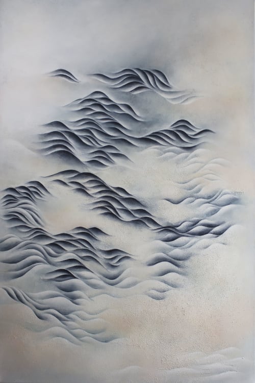 Roots in infinity | Oil And Acrylic Painting in Paintings by Francesca Borgo