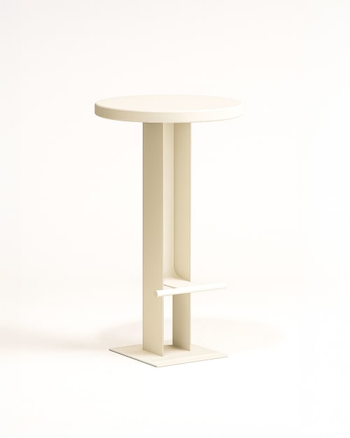 Lift Bar Stool, Metal in Minimal and Functional Look | Chairs by Flek Design