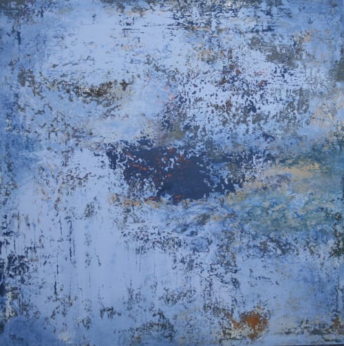Blue Bayou #1 | Mixed Media in Paintings by Jan Jahnke