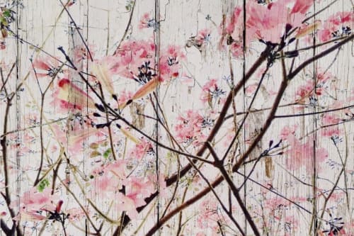 Here's The Spring | Oil And Acrylic Painting in Paintings by Irena Orlov