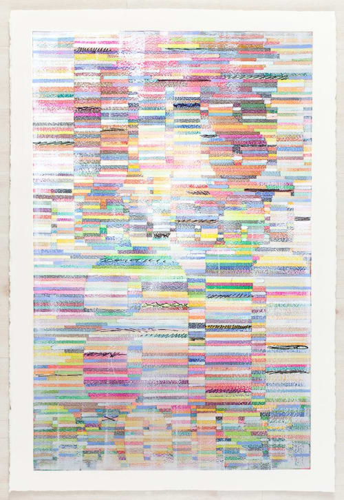 Painting for Canadian art collector | Mixed Media by Johanna Boccardo
