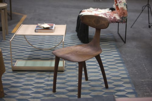Miranda Chair in Walnut | Chairs by Munson Furniture | Bay Area Made x Wescover 2019 Design Showcase in Alameda