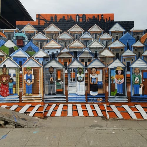 Housing Justice | Street Murals by Bay Area Mural Program