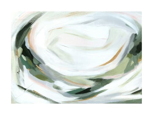 Abstract Laurel | Paintings by Melanie Severin | Simply Modern Living in Grand Rapids