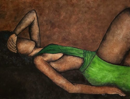 Jade | Watercolor Painting in Paintings by LaShonda Scott Robinson