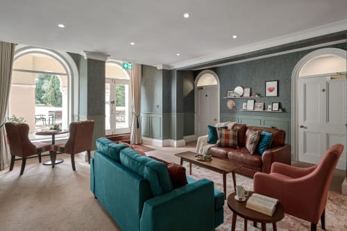 Waverley Abbey House Lounge | Interior Design by HW Home Designs | Farnham in Farnham