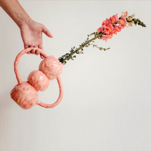 Dinosaur Vase Handles | Vases & Vessels by niho Ceramics