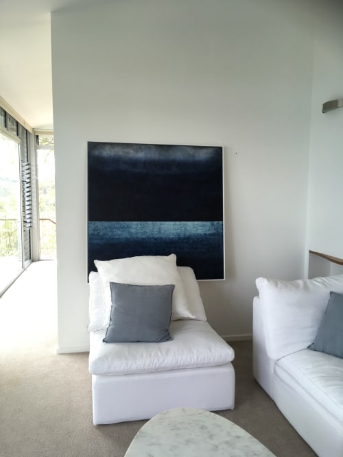 Moonlit Horizon | Paintings by Tricia Trinder Art