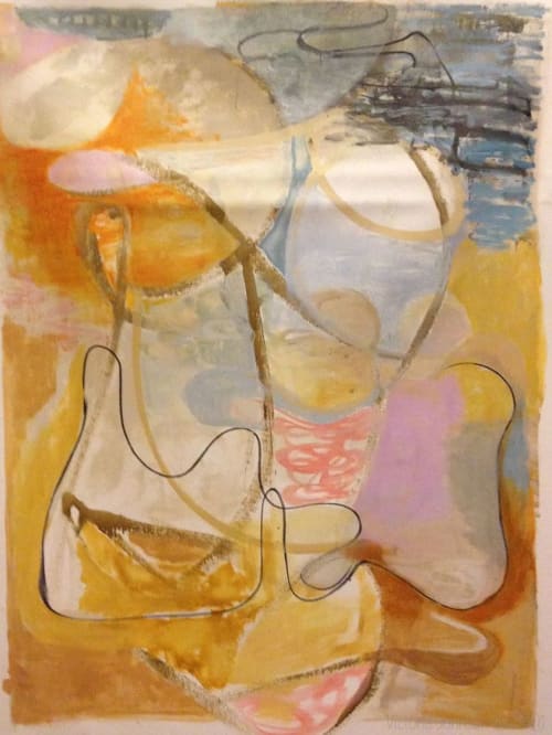 Commissioned Painting | Oil And Acrylic Painting in Paintings by Victoria Johnson