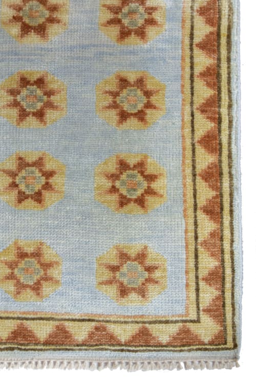 Mamluk Hand-Knotted Wool Turkish Rug | Area Rug in Rugs by Kevin Francis Design