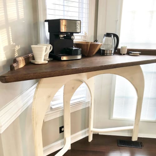 Custom Coffee Bar Table | Tables by Northern South Woodworks