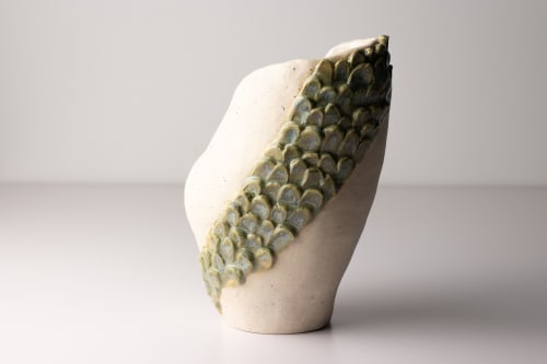 soft relief study vase 02 | Vases & Vessels by Ashley Perez