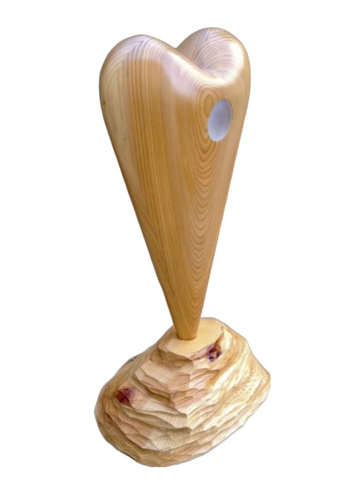 Carved Memorial Sculpture Commission | Sculptures by Darin White | HAVA studios