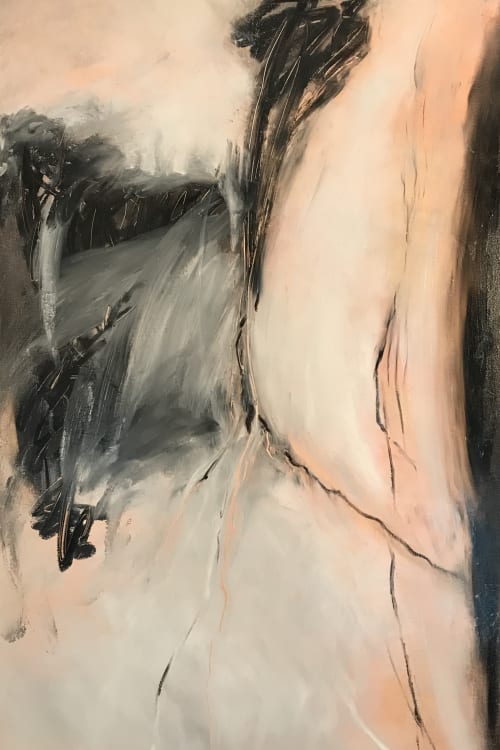 Can't Go Back Now | Oil And Acrylic Painting in Paintings by Kim Painter Art