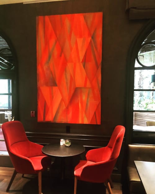 Naja, 2011 | Paintings by Ned Evans | Four Seasons Hotel Los Angeles At Beverly Hills in Los Angeles