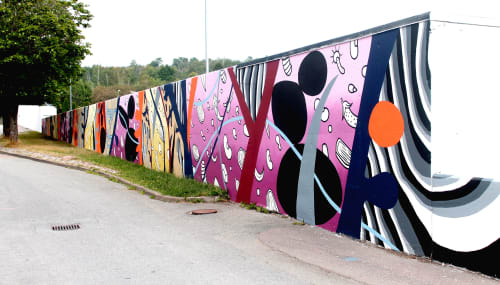 Hjällbo | Street Murals by Elara Elvira