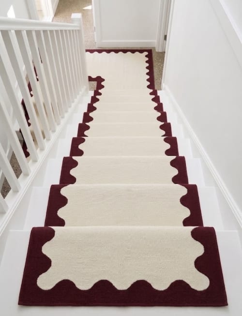 Handwoven Woolen Runner Rug | Rugs by Evergreen Carpets