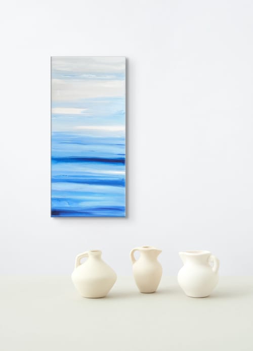 12x24 | Coastal Series | Oil on Canvas | Oil And Acrylic Painting in Paintings by Studio M.E.