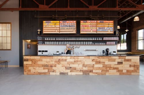 Custom Bar | Furniture by Bailey Davol / Studio Build | Notch Brewery & Tap Room in Salem