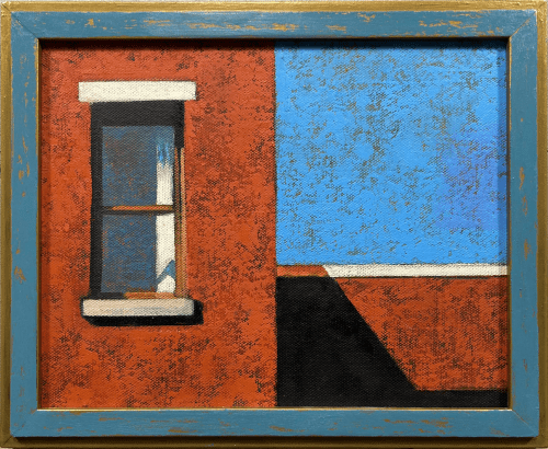 Late Afternoon, Uptown | Oil And Acrylic Painting in Paintings by Rich Godfrey