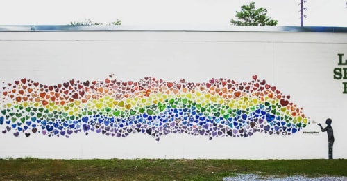 Diversity Mural Orlando | Public Mosaics by JK Mosaic, LLC | The Lamp & Shade Fair in Orlando