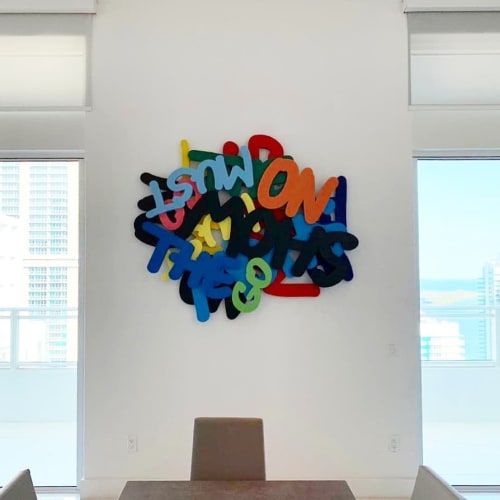 The Show Must Go On | Wall Sculpture in Wall Hangings by Thomas Gromas