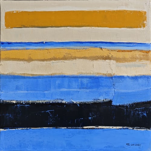 Sous le vent | Oil And Acrylic Painting in Paintings by Sophie DUMONT.