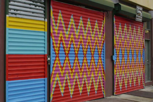 Storefront Mural | Street Murals by Shira Walinsky