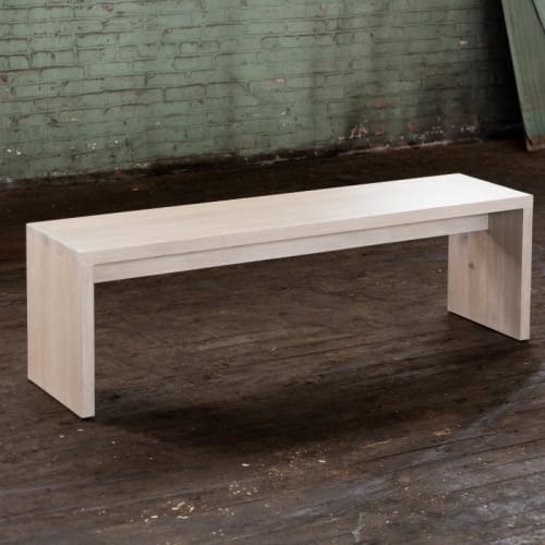 Evolve Bench | Entry or Dining Seating IN-STOCK | Benches & Ottomans by Alabama Sawyer