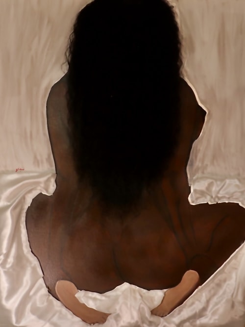 Safely Kept | Oil And Acrylic Painting in Paintings by Madame A. K. Selestan