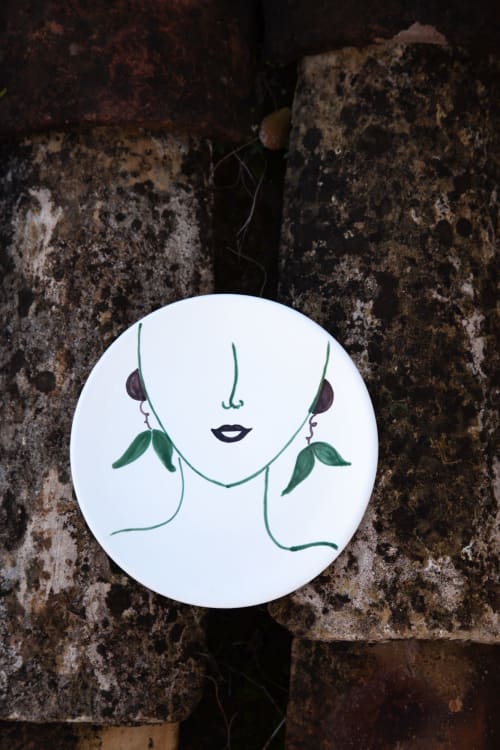 Oliva soup plate only decor | Dinnerware by Patrizia Italiano