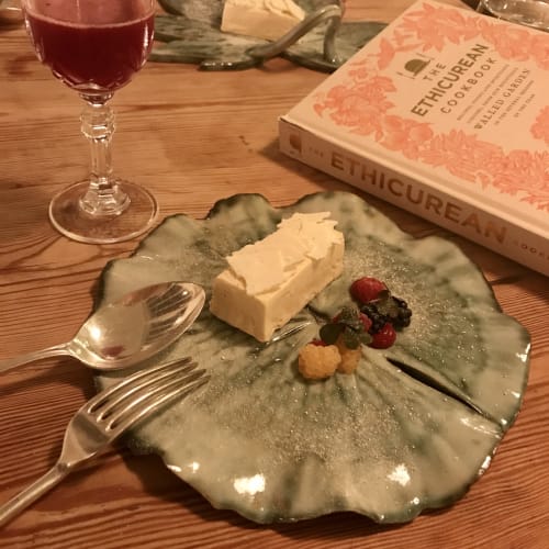Pond Lily Leaf Side Plate | Dinnerware by Sonya Ceramic Art | The Ethicurean in Bristol