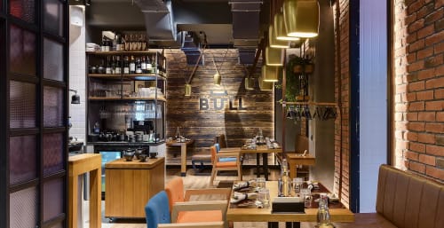 Bull Butcher and Wine, Restaurants, Interior Design